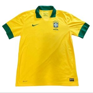 Nike dri fit FIFA Brasil Home Soccer Jersey